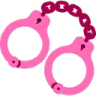 handcuffspink Discord sticker | S3xting Paradise 18+