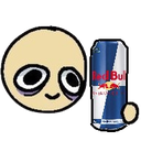 drained Discord sticker from Love Island Roleplay