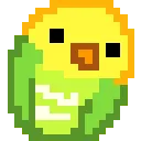 09greenbudgieheart
