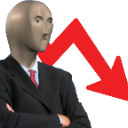 notstonks custom emote | Makai 18+