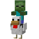 ChickenJockey custom emote from BeeCraft