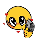 gunpoint Discord sticker | Love Island Roleplay