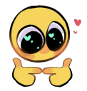 prettyplease Discord sticker from Love Island Roleplay