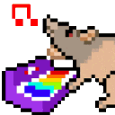 ratkeyboard animated GIF emoji from Love Island Roleplay