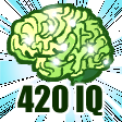 420_IQ Discord Emoji - Outer Nowhere