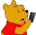 pooh_phone1 custom emote | BeeCraft