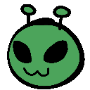 alien_yap animated GIF emoji - Outer Nowhere