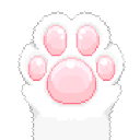 paw animated GIF emoji | 百合好き | . 𝙁𝙪𝙙𝙖𝙣𝙨𝙝𝙞  ◞