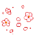 flowers_petals animated GIF emoji from 百合好き | . 𝙁𝙪𝙙𝙖𝙣𝙨𝙝𝙞  ◞