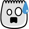 tiktok_spooked custom emote from Roblox Reserve #invitecomp