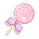 lollipop animated GIF emoji - 百合好き | . 𝙁𝙪𝙙𝙖𝙣𝙨𝙝𝙞  ◞