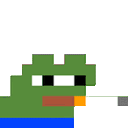 PepeSmoke animated GIF emoji - ChekoVerse