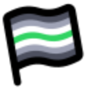 agender Discord sticker from creator's paradise