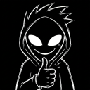 Shadow_Thumbs_Up Discord Emoji - White Shadows