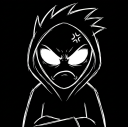 Shadow_Angry Discord Emoji - White Shadows