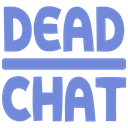 deadchat custom emote from Amoura Hub 🩵 | Social hub • 18+ • Hangout • Dating • Relationship • Active Vcs • SFW • Chill