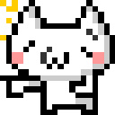 CatPointLaugh animated emote from Speakeasy