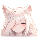 xemo_facepalm Discord sticker from Xemochan