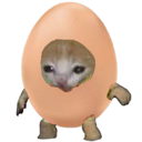 e_z_egg_cat Discord sticker - Unsupervised Adults ¹⁸⁺