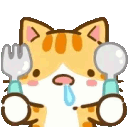 meon_Hungry animated GIF emoji | ꒰  .  🌈 。cndyume ◟ `` ˖