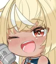 FlareChibiWinkHappy