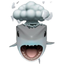sharkmindblown Discord sticker from trans chompers