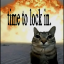 lockin Discord sticker from AMB