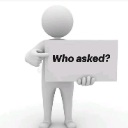 whoasked Discord sticker from AMB