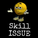 skillissue Discord sticker from AMB