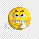 anrgy custom emote | AMB