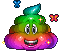 rainbow_poop animated GIF emoji - 𝐺𝑂𝑇𝐶/𝐸𝑚𝑜𝑗𝑖𝑠