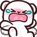 08cry Discord sticker from ꒰  .  🌈 。cndyume ◟ `` ˖