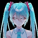 AngryMiku Discord sticker - The 1woners