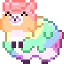 8687rainbowllamaroll