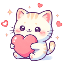 cutecat custom emote | Sammy's Indie-Electro Lounge