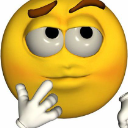 pensando Discord sticker from Mundo dos Animes - Br