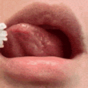 SyrenaTongueFlower_ animated emote | Just Cum