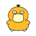 psyduck_7 animated GIF emoji - caleb stickers