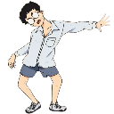 Okarun_Silly_3 custom emote | DanDaDan - Discord