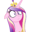 Cadance_Shocked custom emote | MLP Sombra Empire