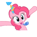 Pinkie_Party Discord Emoji - MLP Sombra Empire