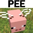 Pee custom emote from The 1woners