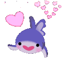 sharkloving animated Discord emote from trans chompers