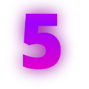 num5 Discord sticker | ServerBloom