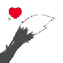 tail_black animated Discord emote | trans chompers