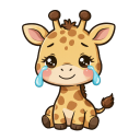 giraffecrying Discord sticker - ℭ𝓵𝓸𝖚𝓭 ℭ𝓸𝓵𝓵𝖊𝕔𝖙𝖎𝕧𝖊 : ℒ𝖆𝖙𝖊 𝖓𝖎𝖙𝖊 𝓢𝓸𝕔𝖎𝖊𝖙𝔂