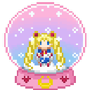 :45632sailormoonsnowglobe: