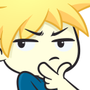 213702blondboythinking Discord Emoji | Bunnies Cafe 18+