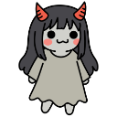 542709cutedemongirl custom emote | Bunnies Cafe 18+