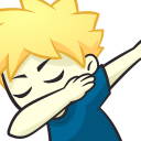 854614blondboydab custom emote - Bunnies Cafe 18+